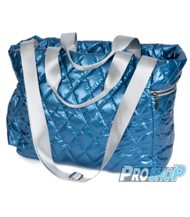 Sac JERRY'S 1800 matelassé satiné, Meridian Blue