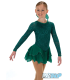 Belles robes en dentelle pailleté, strass sur les manches