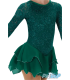 Belles robes en dentelle pailleté, strass sur les manches