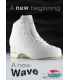Patins Edea Wave ivoire avec Lames Balancé, enfant