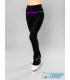 Legging Thuono HEART loop Performance, noire & violet