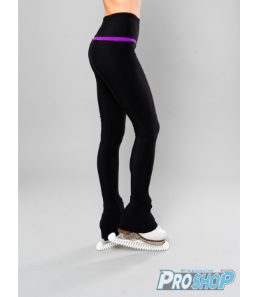 Legging Thuono HEART loop Performance, noire & violet