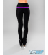 Legging Thuono HEART loop Performance, noire & violet