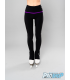 Legging Thuono HEART loop Performance, noire & violet