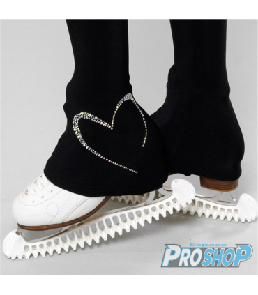 Legging Thuono HEART loop Performance, noire & violet