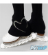 Legging Thuono HEART loop Performance, noire & noir