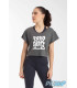 Tee shirt IM 6623 Davinia court gris, adulte