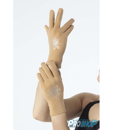 Gants Mondor 11910 STRASS thermique beige ou noir, Enfant ou Adulte