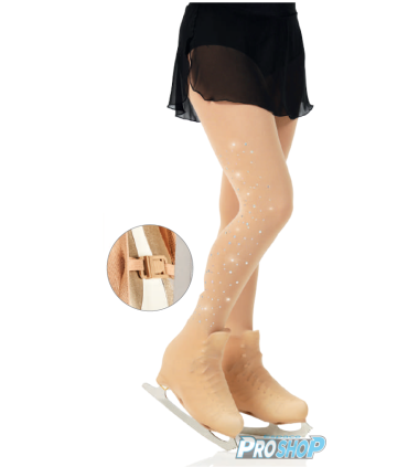 Collants couvre patin Mondor 913Y paillettes, enfant