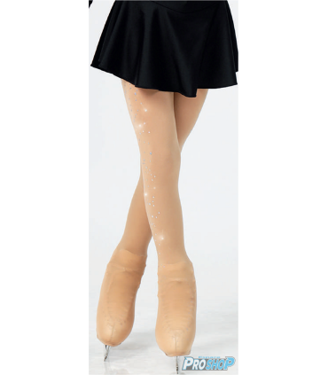 Collants couvre patin Mondor 913Y paillettes, enfant