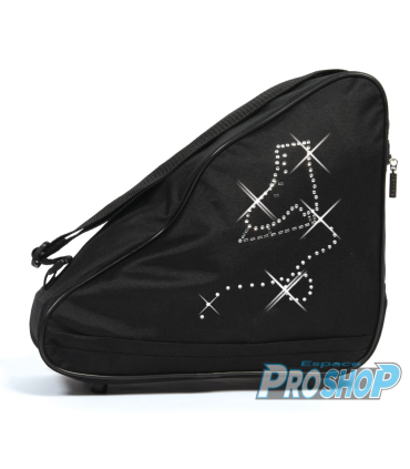 Sac JERRY'S 1036 Crystal NOIR, patin en strass, à patins