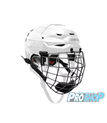 Casque combo WARRIOR COVERT CF 80 + GRILLE