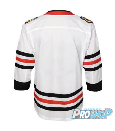 Maillot NHL Chicago Blackhawks Blanc premium, Junior