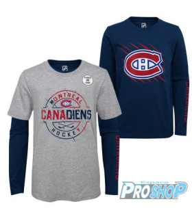 Combo Tee Shirt Two-Way Forward Montréal Canadiens junior