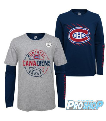 Combo Tee Shirt Two-Way Forward Montréal Canadiens junior