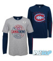 Combo Tee Shirt Two-Way Forward Montréal Canadiens junior