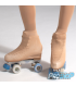 Collants de patinage derrière talon ou couvre patin