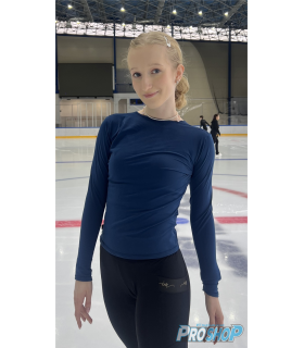 Tee shirt IM 6604 thermique, bleu