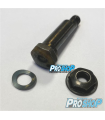 Axe + écrou + rondelle milieu M6 pour platine Roll Line Linea