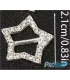 Bijou lacets ETOILE avec strass
