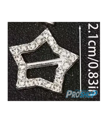 Bijou lacets ETOILE avec strass