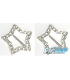 Lot de deux Bijoux lacets ETOILE avec strass