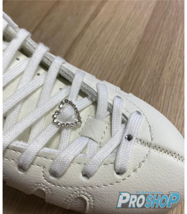 Bijou lacets CŒUR avec strass