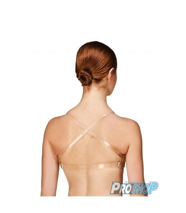 Bretelles+straps dos IM9068 transparentes (4 pièces)
