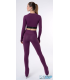 Legging IM 5330 PRUNE, enfant