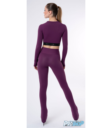 Legging IM 5330 PRUNE, enfant