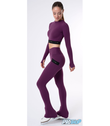 Legging IM 5330 PRUNE, enfant