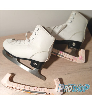 Patins OXELO P.30 avec protège lames, OCCASION