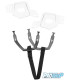 Kit paire bride oreilles + jugulaire + protections oreilles pour CCM Tacks 910