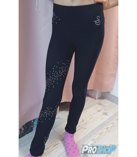 Legging Sagester spirale en strass, 8-10 ans, OCCASION