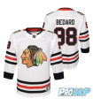 Maillot NHL Chicago Blackhawks premium édition Connord Bedard, Junior L/XL