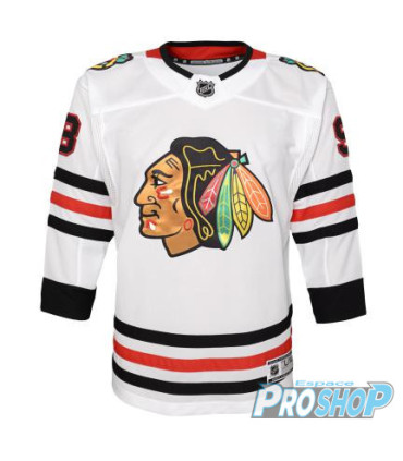 Maillot NHL Chicago Blackhawks premium édition Connord Bedard, Junior L/XL