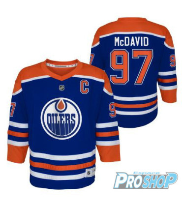 Maillot NHL Edmonton Oillers Connord McDavid replica, Junior