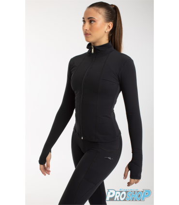 Veste IM6539 noir avec strass, Thermique