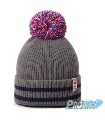 Bonnet CCM Vintage Pompom Gris/Navy