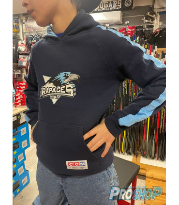 Sweat capuche Pullover Hood CCM Rapaces de gap