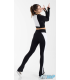 Legging IM 5529 noir/blanc