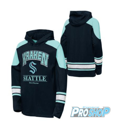 Tee Shirt Gear Up manches longues et capuche SEATTLE KRAKEN junior