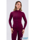 Ensemble Veste IM6657+Legging IM5568 grenat