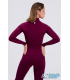 Ensemble Veste IM6657+Legging IM5568 grenat