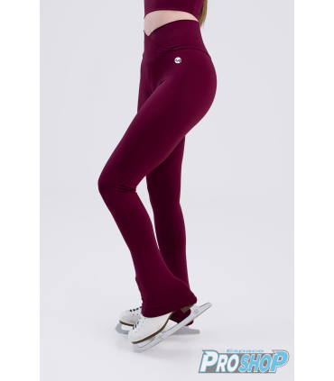 Ensemble Veste IM6657+Legging IM5568 grenat