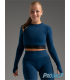 Ensemble Tee shirt IM 6593 + Legging 5330, bleu