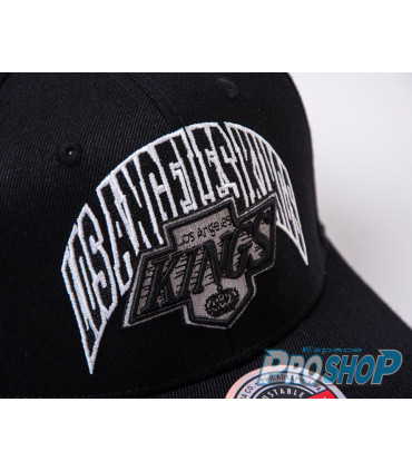 Casquette NHL Mitchell & Ness Letterman Type Classic LOS ANGELES KINGS
