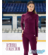 Ensemble Veste IM6657+Legging IM5568 grenat