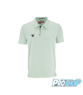 Polo CCM Hockey Golf Fitted Adulte (vert menthe)