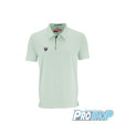 Polo CCM Hockey Golf Fitted Adulte (vert menthe)